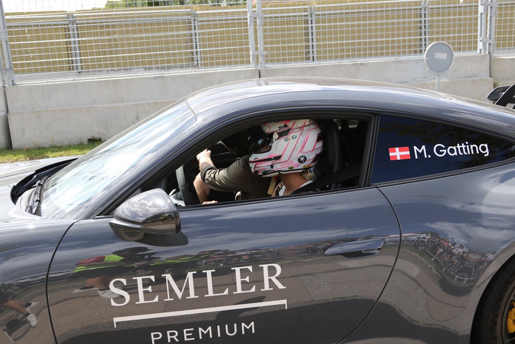 Race for Riget - Michelle Gatting i Porsche 992.2 GT3.
(Foto: Motorsporten.dk)